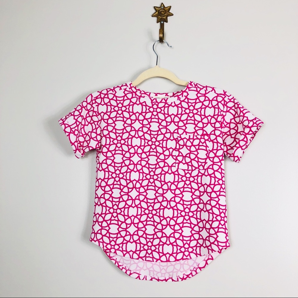 Pink Geometric Top - Picture 4 of 8
